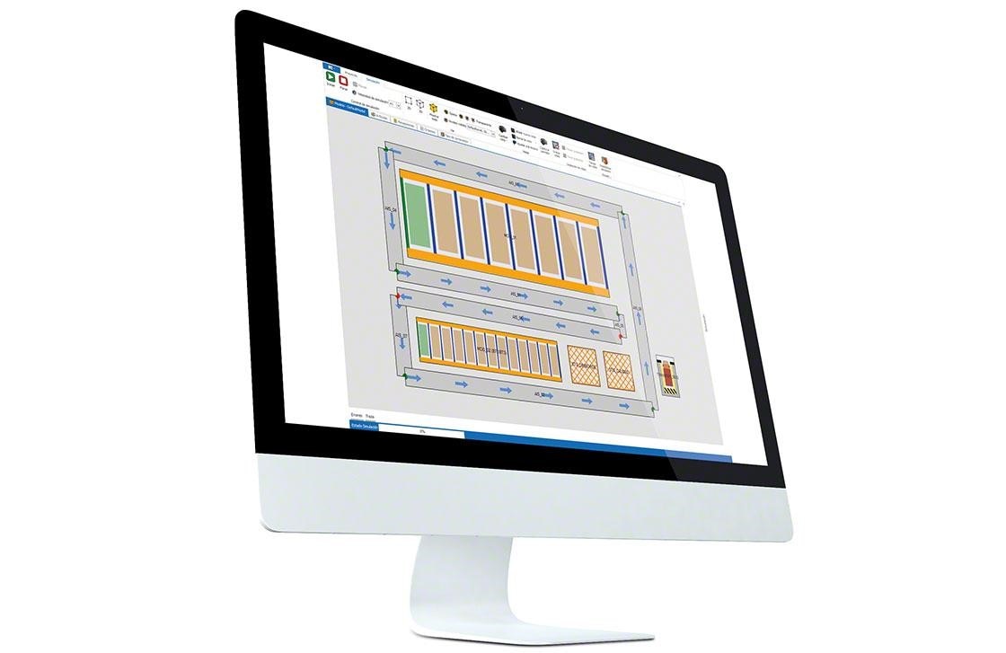 Utilisation d’un WMS pour gérer un entrepôt et calculer les KPIs logistiques.