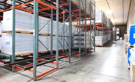 Le système push-back offre plusieurs options de stockage à haute densité et optimise ainsi l'espace disponible