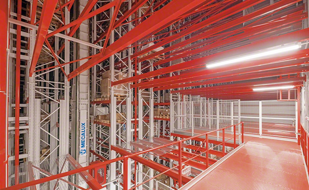 Installation automatisée pour stocker le vaste catalogue de produits de Würth