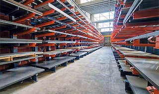 Rayonnage cantilever Rayonnage cantilever