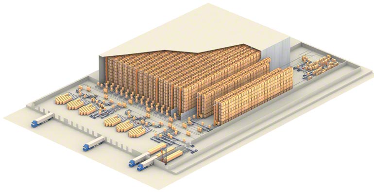 Exemple d'entrepôt central