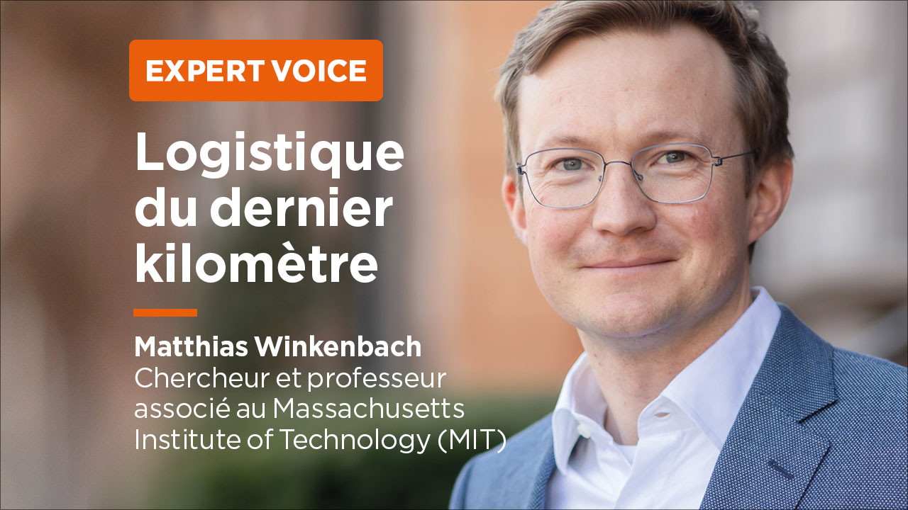 Matthias Winkenbach, chercheur principal au Massachusetts Institute of Technology (MIT) - Logistique du dernier kilomètre